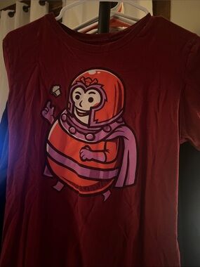Johnny Cupcakes X-MEN Burgundy Shirt